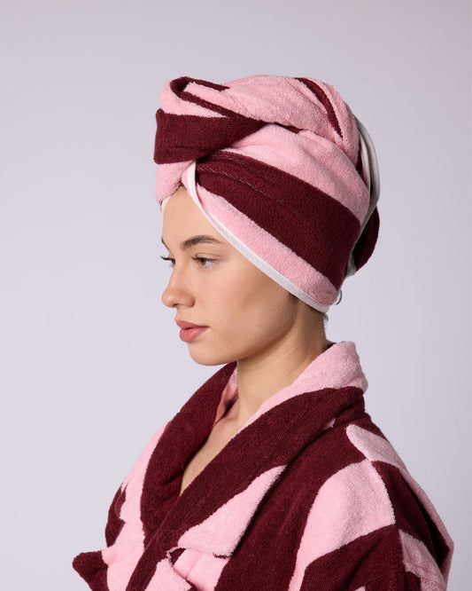 Hommey Hair Wrap - Rocky Road Stripes