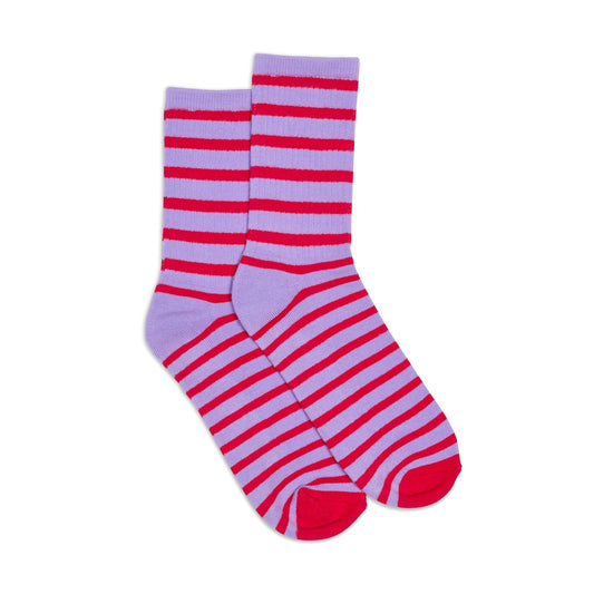 Hommey Socks 2 pack - Grapefruit Stripes