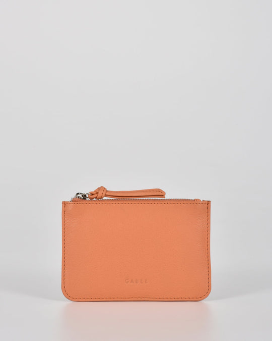 Village Soft Leather Purse - Apricot