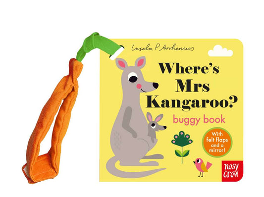 Felt flaps Buggy Book - Where’s Mrs Kangaroo?
