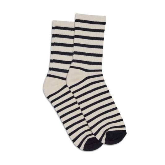 Hommey Socks 2 pack - Vanilla Bean Stripes