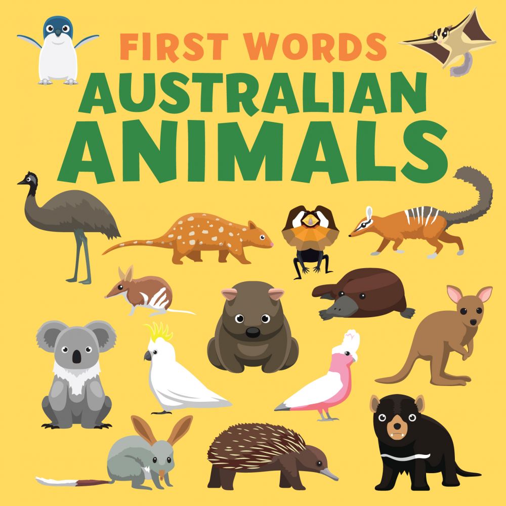 First words Australian Animals