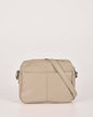 Sophie Leather Crossbody Bag - Beige