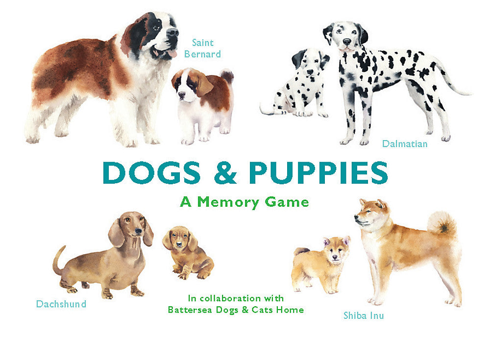 Dogs and Puppies - A memory game