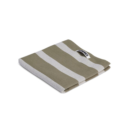 Hommey Tea Towel - Matcha Stripes